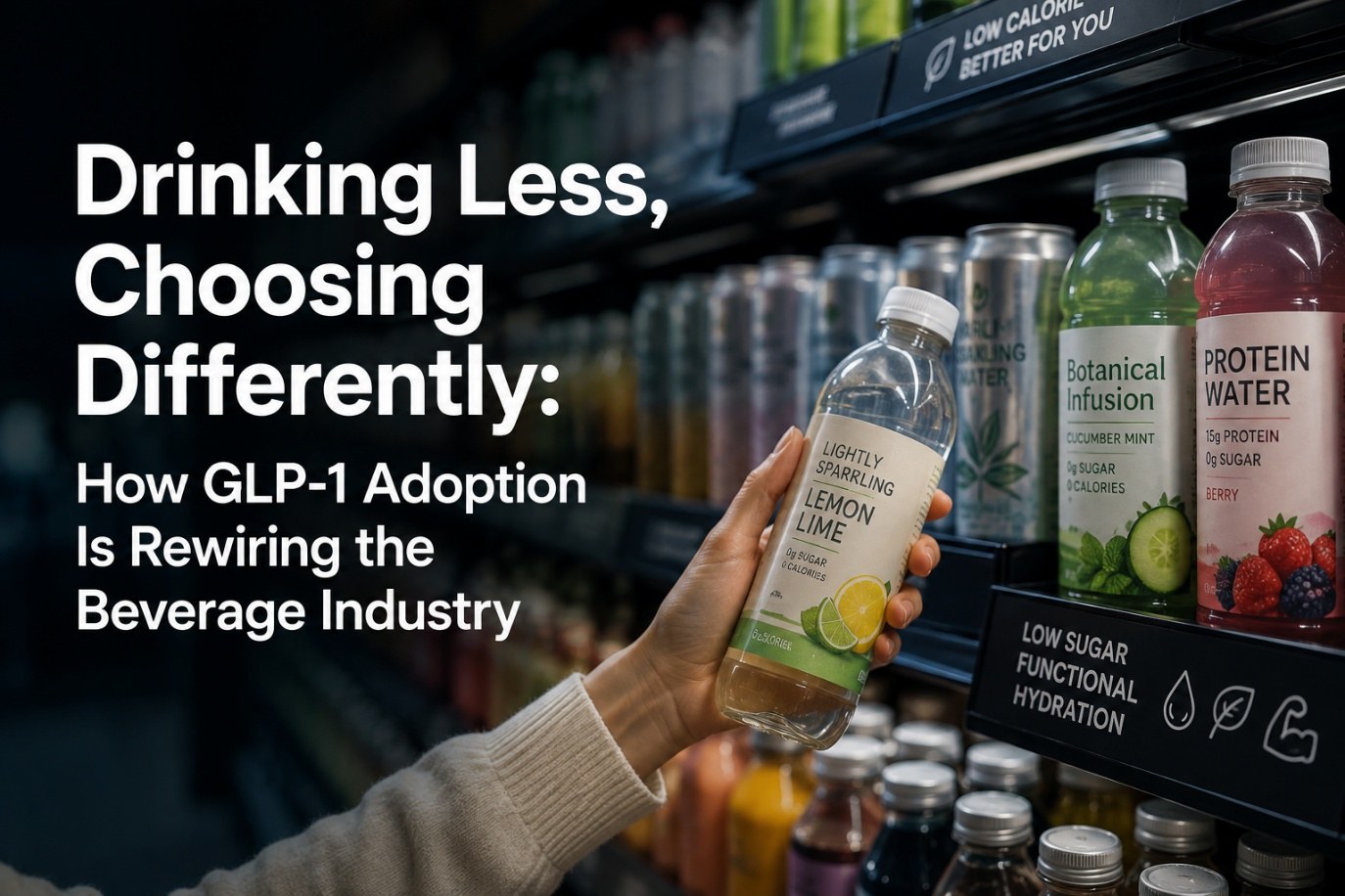 Drinking Less, Choosing Differently: How GLP-1 Adoption Is Rewiring the Beverage Industry